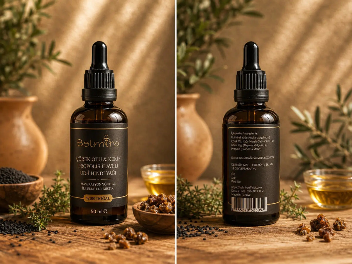 Kekikli Udi Hindi Karışımı 50 ml Balmira