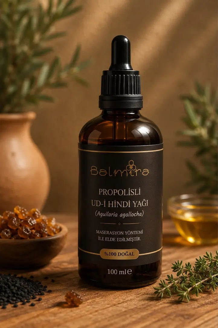 Propolisli Udi Hindi Yağı 50 ml Balmira